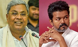 Siddaramaiah hails Vijay’s ‘journey from cinema to public service’ seeks closer Karnataka-TN ties