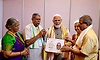 “ಗುಜ್ಜಾಡಿ ಸ್ವರ್ಣ ಜ್ಯುವೆಲರ್ಸ್ ಸಂಸ್ಥಾಪಕರ ಪುಸ್ತಕಕ್ಕೆ ಮೋದಿ ಆಶೀರ್ವಾದ