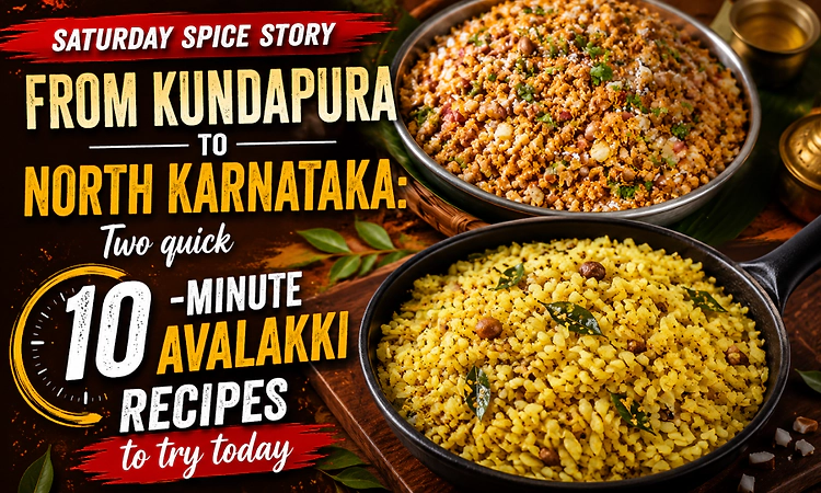 From Kundapura to North Karnataka: Two quick 10-minute avalakki recipes to try today