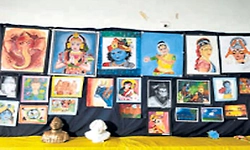 ವಾಮದಪದವು ಸ.ಪ್ರೌ.ಶಾಲೆಯಲ್ಲಿ ಆರ್ಟ್‌ ಗ್ಯಾಲರಿ- ವಿದ್ಯಾರ್ಥಿಗಳು ಬರೆದ ಚಿತ್ರಗಳ ಪ್ರದರ್ಶನ!