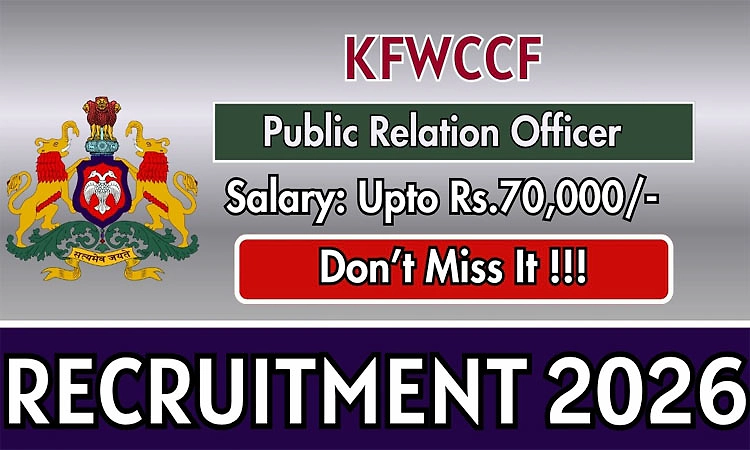Job: ಕೆಎಫ್‌ ಡಬ್ಲ್ಯುಸಿಸಿಎಫ್‌ ನಲ್ಲಿ ಹಲವು ಪಿಆರ್‌ ಒ ಹುದ್ದೆಗಳಿಗೆ ಅರ್ಜಿ ಆಹ್ವಾನ