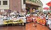 Protest vs protest outside Parliament over Amit Shah, Rahul Gandhi and Ram Temple row