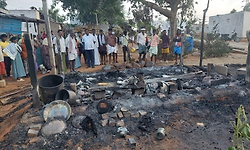 ಪಾವಗಡ: ಭೀಕರ ಅಗ್ನಿ ಅವಘಡ: ಗುಡಿಸಲಿಗೆ ಬೆಂಕಿ ಬಿದ್ದು ವೃದ್ಧೆ ಸಜೀವ ದಹನ