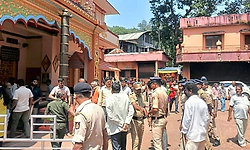 ಇಡಗುಂಜಿ ಮಹಾ ಗಣಪತಿಗೆ ನವರಾತ್ರಿ ಪ್ರಥಮ ದಿನವೇ ಪೂಜೆಗೆ ವಿಘ್ನ