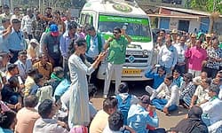 Sirsi: ಅರಣ್ಯ ಅತಿಕ್ರಮಣದಾರರ ಬೃಹತ್ ಪ್ರತಿಭಟನೆ