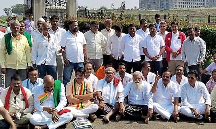 ‘ಬೇಡಿಕೆ ಈಡೇರದಿದ್ದರೆ ಸುವರ್ಣ ಸೌಧದ ಮೇಲೆ ಕಿತ್ತೂರು ಕರ್ನಾಟಕ ಧ್ವಜಾರೋಹಣ’