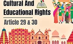 ಆರ್ಟಿಕಲ್‌ 29; 30; (1-A) ತೊಡೆದು ಹಾಕಲು ಇದು ಸಕಾಲ