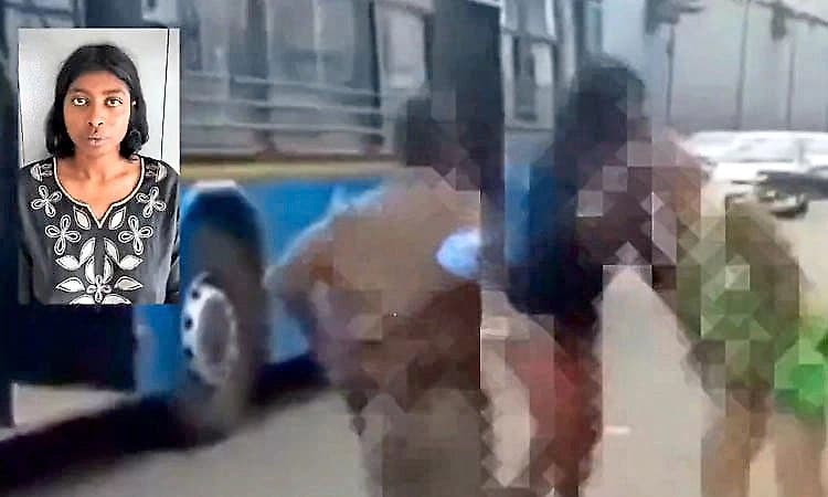 Woman arrested for assaulting on duty female home guard who advised her; video goes viral