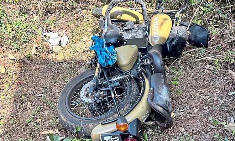 Anandapura: Bike rider killed on the spot in road accident