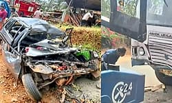 ಕೆಎಸ್‌ಆರ್‌ಟಿಸಿ ಬಸ್-ಕಾರು ಮುಖಾಮುಖಿ ಡಿಕ್ಕಿ; ಮಗು ಸೇರಿ ಒಂದೇ ಕುಟುಂಬದ ಮೂವರ ಸಾವು