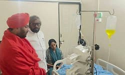 ಭೀಮಣ್ಣ ಖಂಡ್ರೆ  ಆರೋಗ್ಯ ಸ್ಥಿರ: ಮನೆಯಲ್ಲೇ ಚಿಕಿತ್ಸೆ