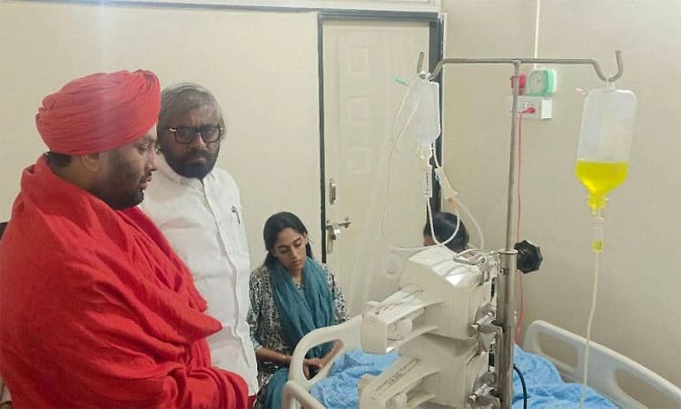 ಭೀಮಣ್ಣ ಖಂಡ್ರೆ  ಆರೋಗ್ಯ ಸ್ಥಿರ: ಮನೆಯಲ್ಲೇ ಚಿಕಿತ್ಸೆ