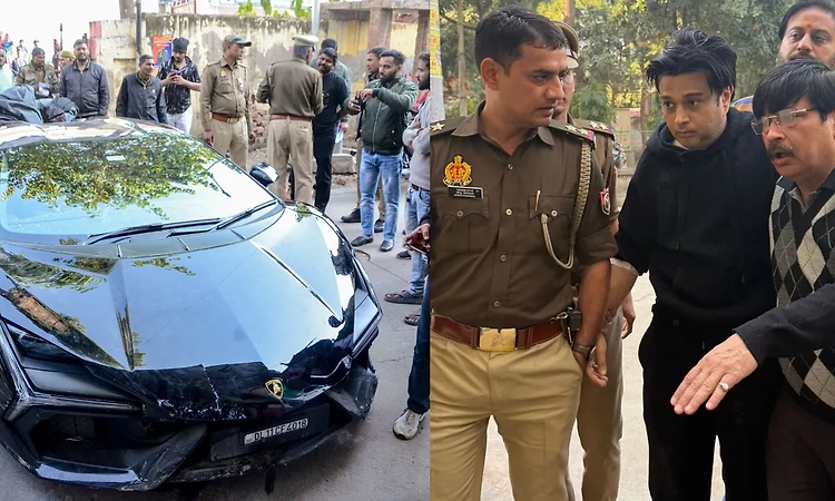 Arrested in morning, released by afternoon: Shivam Mishra gets quick bail in Lambo crash case