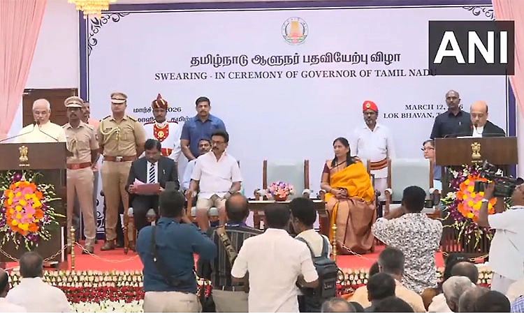 Rajendra Vishwanath Arlekar sworn in as Governor of Tamil Nadu