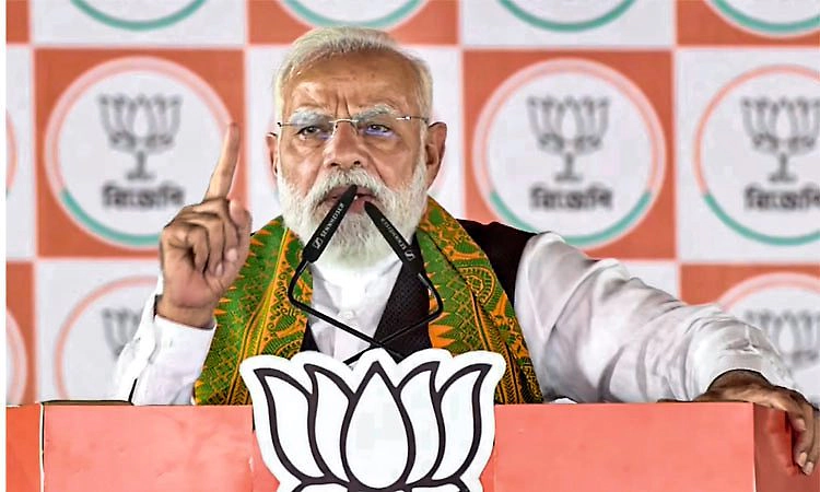 ಓಲೈಕೆ ರಾಜಕಾರಣಕ್ಕಾಗಿ 'ತುಕ್ಡೆ-ತುಕ್ಡೆ' ಗ್ಯಾಂಗ್‌ಗೆ ಟಿಎಂಸಿ ಬೆಂಬಲ: ಪ್ರಧಾನಿ ಮೋದಿ