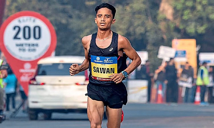 48 ವರ್ಷದ ಮ್ಯಾರಥಾನ್ ರಾಷ್ಟ್ರೀಯ ದಾಖಲೆ ಮುರಿದ ಸಾವನ್  