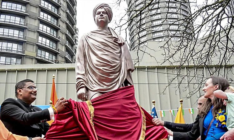 ಅಮೆರಿಕದ ಸಿಯಾಟೆಲ್‌ನಲ್ಲಿ ಸ್ವಾಮಿ ವಿವೇಕಾನಂದರ ಪ್ರತಿಮೆ ಅನಾವರಣ