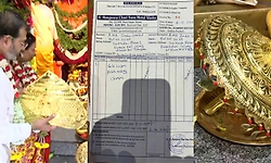 ಅಂಜನಾದ್ರಿಗೆ ಉದ್ಯಮಿ ಕೊಟ್ಟ ಚಿನ್ನ ಅಸಲಿಯತ್ತಿಗೆ ಮತ್ತೆ ಪರೀಕ್ಷೆ