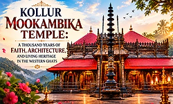 Kollur Mookambika Temple: A thousand years of faith, architecture, and living heritage in the Western Ghats
