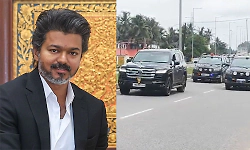 Tamil Nadu CM Vijay heads directly to Kollur; fans disappointed in Udupi