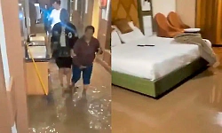 Cloudburst triggers flash flood in Pahalgam, hotels and houses inundated