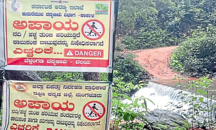 Belthangady: ಹೊಳೆ ದಾಟದೆ ಬೇರೆ ದಾರಿ ಎಲ್ಲಿದೆ?