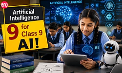 Artificial Intelligence: AI replaces third language for Class 9