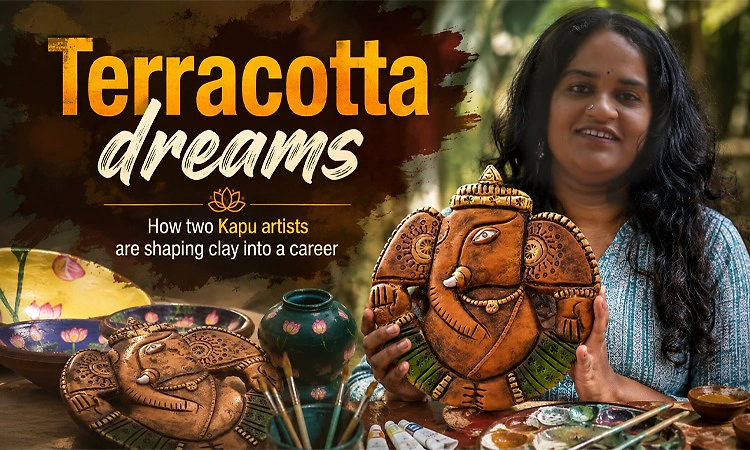 Terracotta dreams: How two Kapu artists are shaping clay into a career