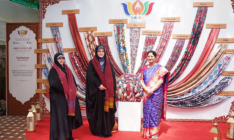 ಪ್ರಧಾನಮಂತ್ರಿ ಸಂಗ್ರಹಾಲಯ, ಬ್ರಿಕ್ಸ್ ಬಜಾರ್‌ಗೆ ಇರಾನ್ ಅಧ್ಯಕ್ಷರ ಪುತ್ರಿ ಜಹ್ರಾ ಭೇಟಿ