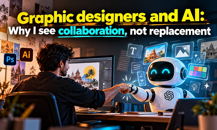 Graphic designers and AI: Why I see collaboration, not replacement