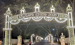ನಾಡಹಬ್ಬ ದಸರಾ ದೀಪಾಲಂಕಾರಕ್ಕೆ ಚಾಲನೆ- ಅ.31ರವರೆಗೆ ದೀಪಗಳ ವೈಭವ