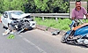 ಅರಾಟೆ ಸೇತುವೆ ಬಳಿ ಕಾರು-ಬೈಕ್‌ ಢಿಕ್ಕಿ: ಸವಾರ ಸಾವು