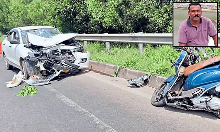 ಅರಾಟೆ ಸೇತುವೆ ಬಳಿ ಕಾರು-ಬೈಕ್‌ ಢಿಕ್ಕಿ: ಸವಾರ ಸಾವು