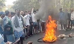 Hunsur: ರೈತರಿಂದ ಅಂತರ್ ರಾಜ್ಯ ಹೆದ್ದಾರಿ ಬಂದ್ ಮಾಡಿ ಪ್ರತಿಭಟನೆ