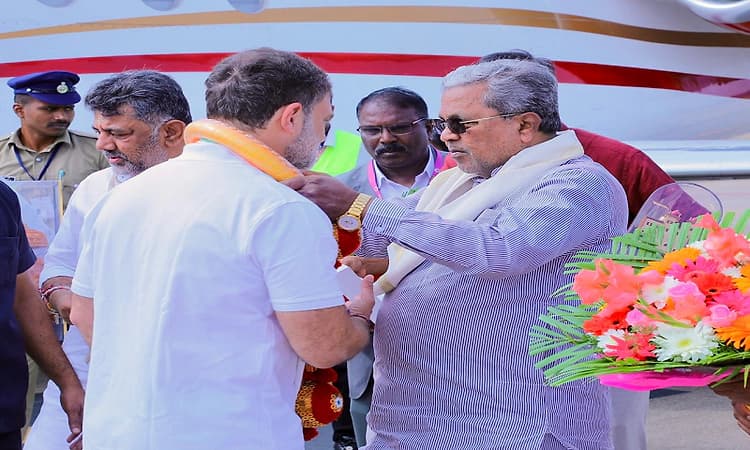 BJP targets Siddaramaiah, Shivakumar for prioritising Rahul Gandhi over German chancellor visit