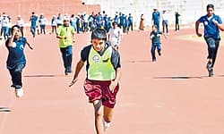 Mannagudda; ಕ್ರೀಡಾ ಹಬ್ಬದಲ್ಲಿ ವಿಶೇಷ ಮಕ್ಕಳ ಸಾಹಸ