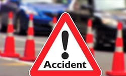 ನೆಲ್ಲಿಕಟ್ಟೆ: ಬೈಕಿಗೆ ಖಾಸಗಿ ಶಾಲೆಯ ಬಸ್ ಡಿಕ್ಕಿ; ಬೈಕ್ ಸವಾರ ಗಂಭೀರ