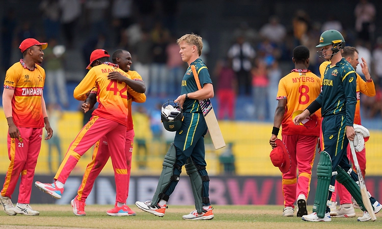 Clinical Zimbabwe stun Australia by 23 runs