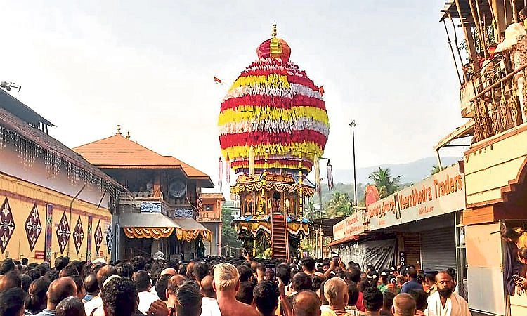 ಕೊಲ್ಲೂರು: ಸಂಭ್ರಮದ ರಥೋತ್ಸವ ಸಂಪನ್ನ