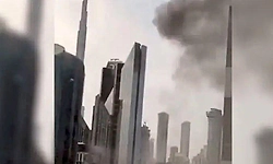 ದುಬೈನಲ್ಲಿ ಮತ್ತೆ ಸ್ಫೋಟದ ಸದ್ದು: ಬುರ್ಜ್ ಖಲೀಫಾ ಬಳಿ ದಟ್ಟ ಹೊಗೆ, ಆತಂಕದಲ್ಲಿ ಜನತೆ!