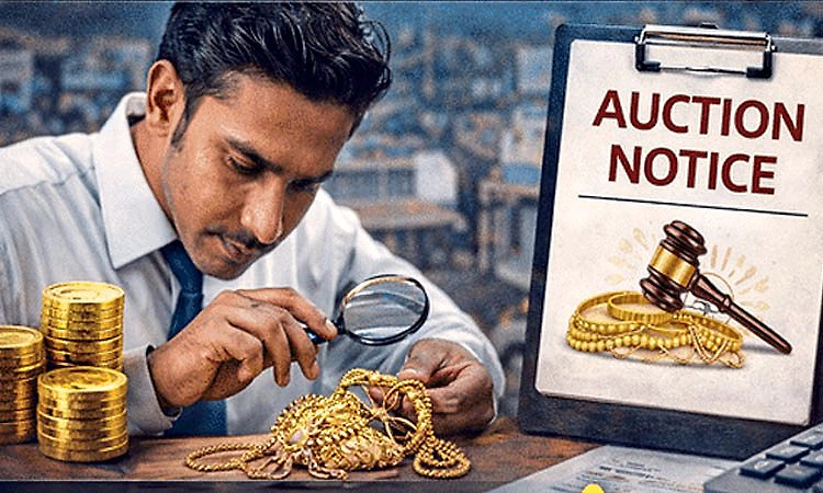 ಸಾಲಗಾರನ ಗಮನಕ್ಕೆ ತರದೆ ಚಿನ್ನ ಹರಾಜು ಹಾಕಿದರೆ ದಂಡ