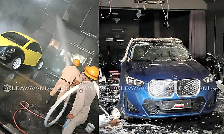 Mangaluru: ಕಾರು ಆಲ್ಟ್ರೇಷನ್ ಸೆಂಟರ್‌ನಲ್ಲಿ ಭೀಕರ ಅಗ್ನಿ ಅವಘಡ; ಮೂರು ಕಾರುಗಳು ಭಸ್ಮ