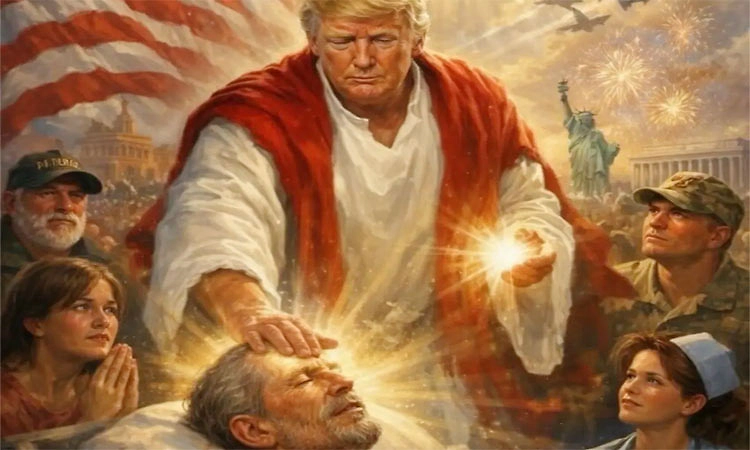 Jesus Christ: ತನ್ನನ್ನೇ ಜೀಸಸ್‌ ಗೆ ಹೋಲಿಸಿಕೊಂಡ ಟ್ರಂಪ್-ಪೋಪ್‌ ಲಿಯೋ ವಿರುದ್ಧ ಕಿಡಿ