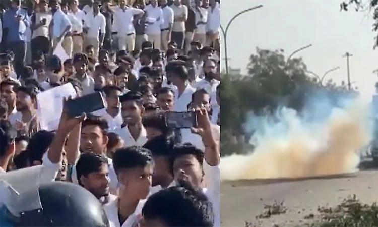 Noida: ವೇತನ ಹೆಚ್ಚಳಕ್ಕೆ ಬೇಡಿಕೆ- ಹಿಂಸಾಚಾರಕ್ಕೆ ತಿರುಗಿದ ನೋಯ್ಡಾ ಕಾರ್ಮಿಕರ ಪ್ರತಿಭಟನೆ