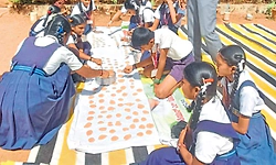 Bantwal; ನೆಟ್ಲದ ಸರಕಾರಿ ಶಾಲೆಯಲ್ಲಿ ಸಂಡಿಗೆ ಪಾಠ!