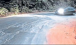 Kundapura: Increased Traffic in Nagodi Ghat; Risk of Landslides Looms