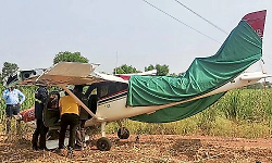 Trainer aircraft: Training plane crashes in the same area where Ajit Pawar's aircraft crashed...