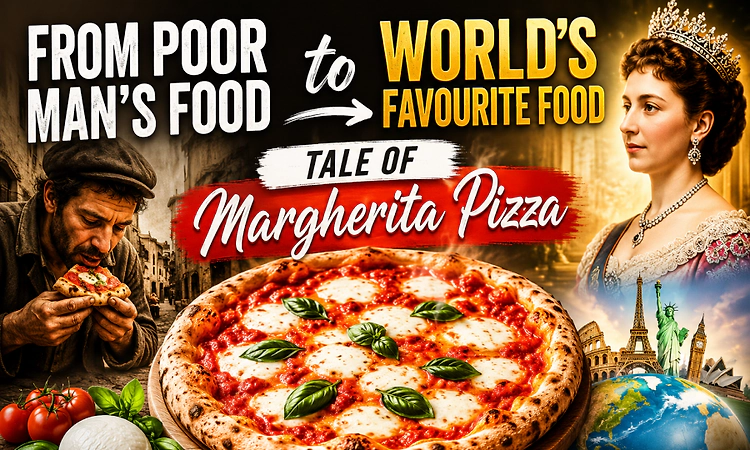 From poor man’s food to world’s favourite food: tale of Margherita pizza
