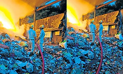 Fire incidents on the rise at waste management units in Karkala, Udupi district