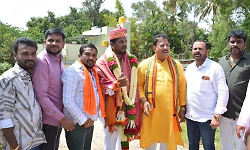 BJP MLA S.R. Vishwanath attends rowdy-sheeter's birthday celebration, sparks controversy